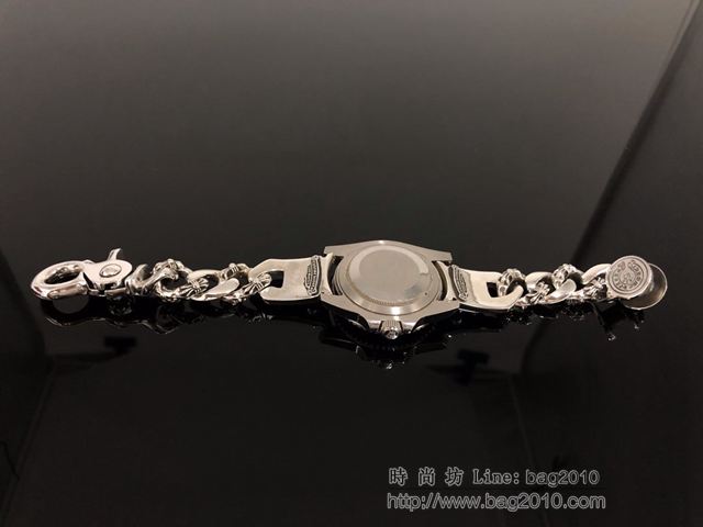 chrome hearts銀飾 ROLEX聯名錶鏈 克羅心手錶鏈  gjc1519